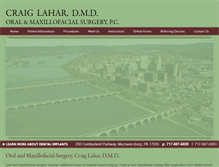Tablet Screenshot of lahardmd.com